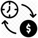 Tempo E Dinheiro Gerenciamento De Tempo Planejamento Icon