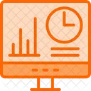 Tempo Real Online Tecnologia Ícone