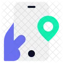 Rastreamento Tecnologia Rede Ícone