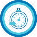 Tempouhr Schwimmmeisterschaft Uhr Symbol