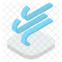 Tempo Ventoso Previsao Do Tempo Clima Icon