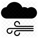 Tempo Ventoso Clima Ventoso Atmosfera Ícone