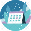 Inverno Atividade Calendario Icon