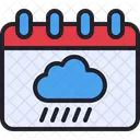 Temporada de lluvias  Icono