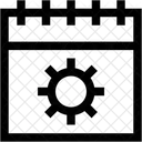 Calendario Horario Hora E Data Ícone