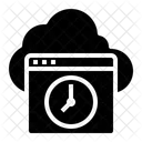 Temporizador de alojamiento en la nube  Icono