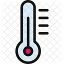 Thermometer Thermos Hiking Icon