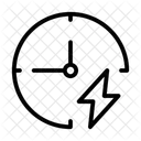 Temps De Charge Temps De Charge Temps De Charge De La Batterie Icône