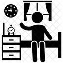 Temps De Sommeil Minuterie De Sommeil Heure Du Coucher Icône