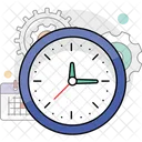 Temps Gestion Processus Icône