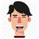 Smiley Tempted Boy Tempted Icon