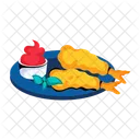 Tempura Fried Tempura Fried Seafood Icon