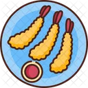 Tempura Food Seafood Icon