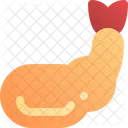 Tempura Shrimp Seafood Icon