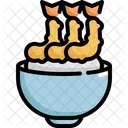Tempura Rice Seafood Icon