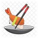 Tempura Sushi Japanese Food Icon