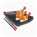 Tempura Sushi Japanese Food 아이콘