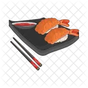 Tempura Sushi Japanese Food Icon
