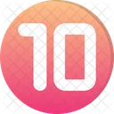 Ten Count Counting Icon