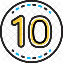 10 、数字、ラベル アイコン