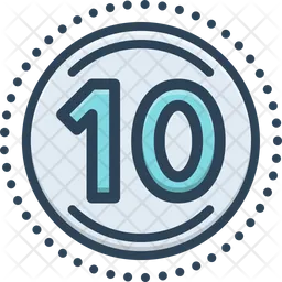 Ten  Icon