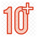 Ten Plus 10 Icon