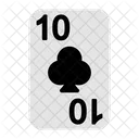 Ten of clubs  Icon