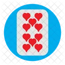 Ten Of Hearts  Symbol