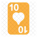 Ten Of Hearts  Icon