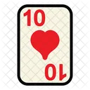 Ten Of Hearts  Icon