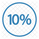 Ten Percent Discount Icon