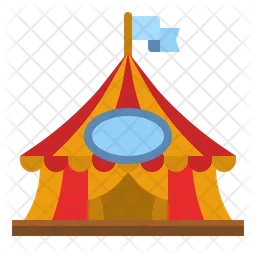 Tenda de circo  Ícone