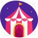 Tenda de circo  Ícone