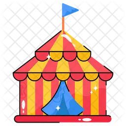 Tenda de circo  Ícone