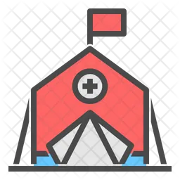 Tenda médica  Ícone