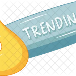 Tendance Logo Icône