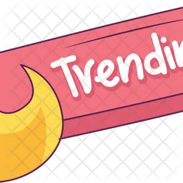 Tendance Logo Icône