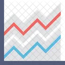 Tendances Ligne Graphique Icône