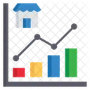 Tendances Du Marche Graphique Analyses Icône