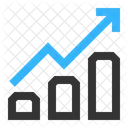 Tendencia Analise Comercio Ícone