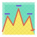 Tendencia Grafico Comerciante Ícone