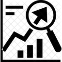 Tendencia De Crescimento Analise Dados Ícone