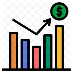 Tendência de mercado  Ícone