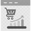 Tendencias De Mercado Negocios Crescimento Ícone