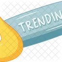 Tendenze Social Media Tecnologia Icon