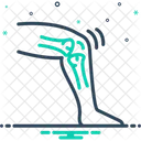 Tendon Bone Knee Icon