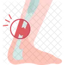 Tendon Rupture Achilles Icon