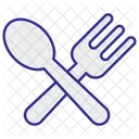 Tenedor Y Cuchillo Cuchillo Tenedor Icono