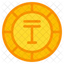 Tenge Coin Currency Icon