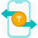 Tenge Money Currency Exchnage Icon